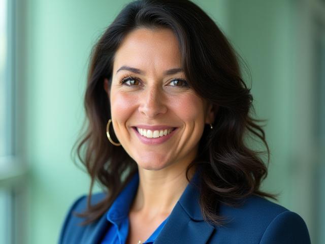 Retrato de Sofía Ramírez, Jefa de Análisis de Datos GIS